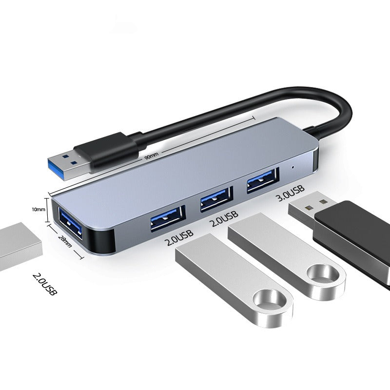 HUB splitter type-c expansion hub four in one high-speed USB 3.0 hub mobile computer expansion dock eprolo