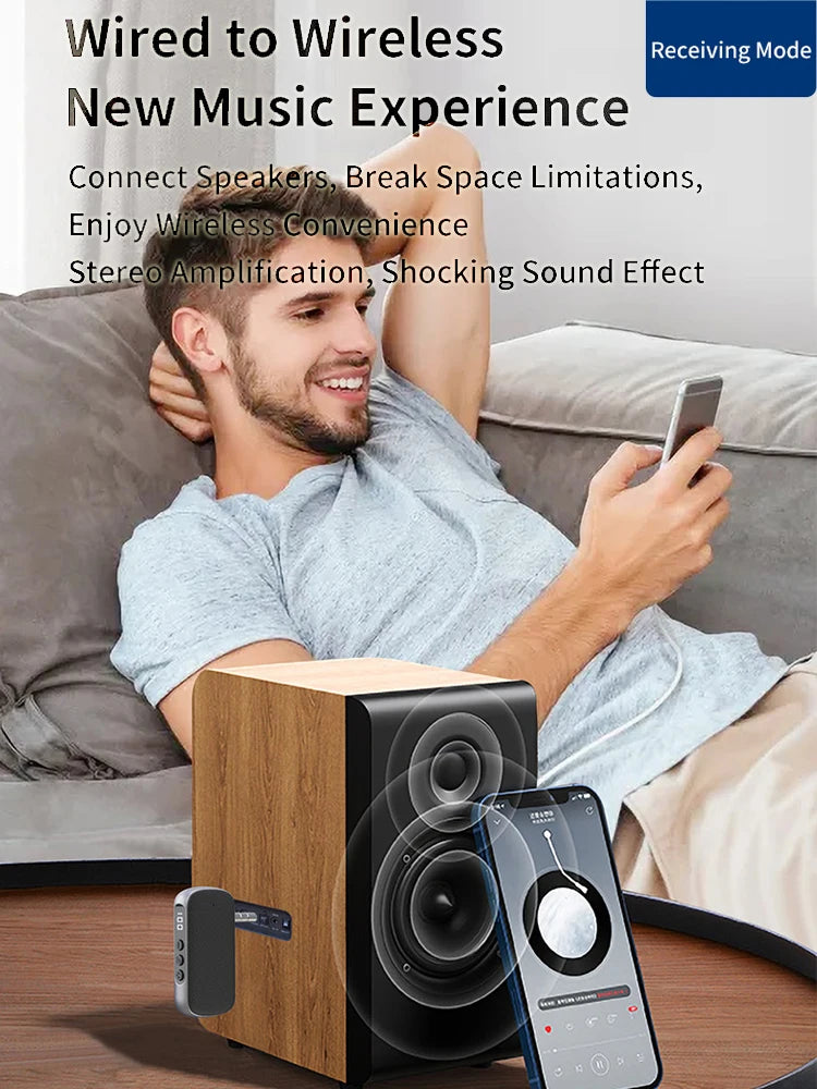 GR11 Bluetooth 5.3 receiver transmitter 2-in-1 old style audio amplifier computer audio converter eprolo