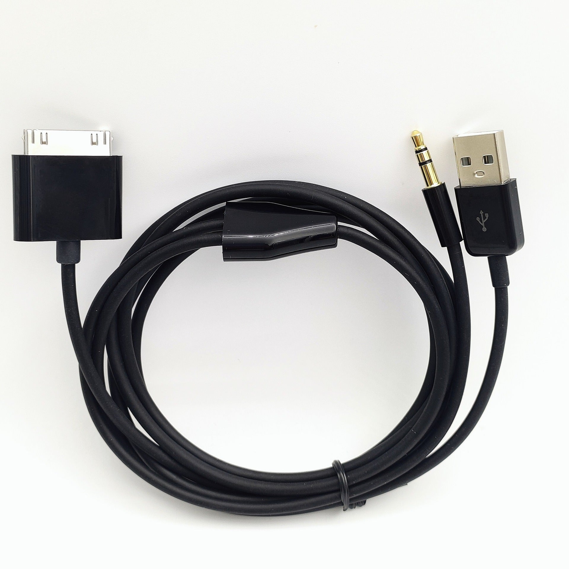 Suitable for iPhone 4S, iPod, AUX car audio cable, phone USB charging data cable, 1.5 meters eprolo