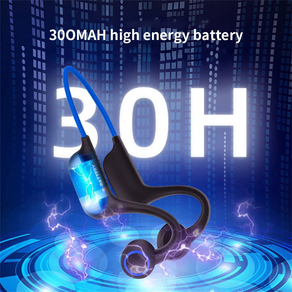 AKZ-G3 Bone Conduction Second Generation Air Conduction Earphones Wireless Bluetooth Earphones Sports Running eprolo