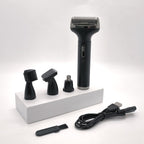 New Men's 4 in 1 Electric Razor Nose Hair Sideburns Knife Trimmer Eyebrow Grooming Set Compound eprolo