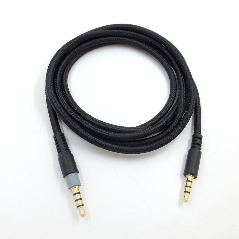 Suitable for Kingston HyperX Cloud Alpha/Mix 3.5mm male to male headphone recording cable eprolo