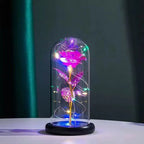 Eternal rose glass lampshade Valentine's gift ornament eprolo