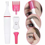 Five-in-One Multi-Functional Women's Electric Eyebrow Trimmer Portable Travel Hair Removal Device Full Body Shaver eprolo
