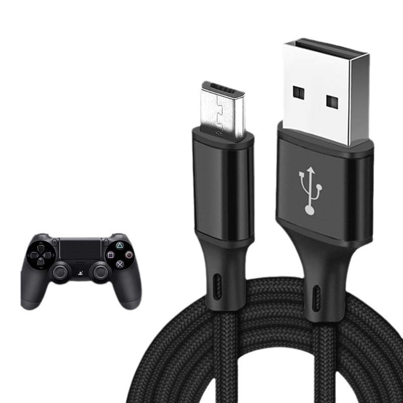 PS4 controller charging cable micro USB data cable wireless controller charging cable 1/2/3 meter connection cable eprolo