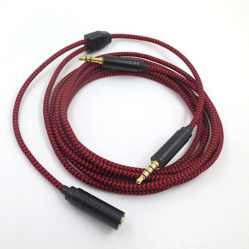 3.5mm voice party live recording audio cable extension cable for PUBG mobile game screen casting computer chat link cable eprolo