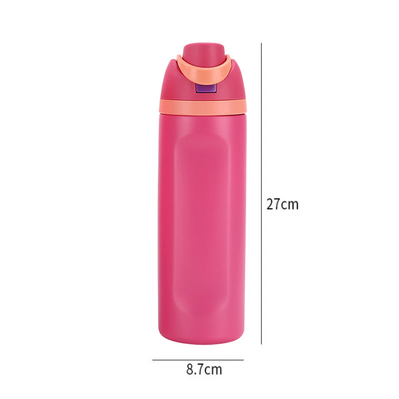 Insulated Stainless Steel Water Bottle (24OZ/32OZ), with straw, BPA-Free, great for sports and travel. eprolo