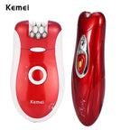 KEIMEI 3 in 1 Electric Female Wool Epilator Shave Razor Wool Device Shaving Lady's Shaver Female body Care KM-3068 eprolo