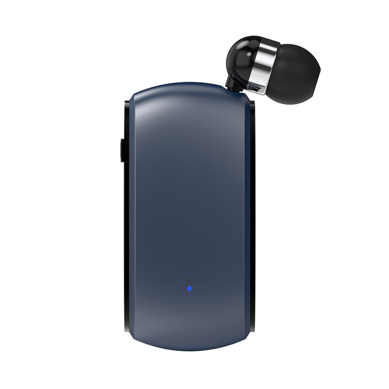 K68 New Collar style Bluetooth Earphones MP3 Earphones Wireless Telescopic Cable Single Ear Card Insertion Recording Earphones eprolo