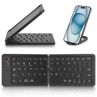 Ultra slim folding portable charging dual-mode Bluetooth keyboard with one click connection eprolo