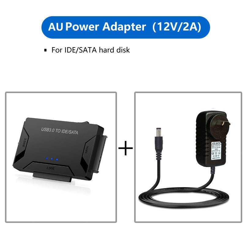USB 3.0 hard drive adapter for three purposes USB 3.0 to SATA/IDE easy drive cable multifunctional easy drive cable eprolo