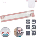 Bathroom Slippers Rack Wall Mounted Shoe Organizer Rack Folding Shoe Hanger Self Adhesive Storage Holder for Bedroom Shower Room eprolo