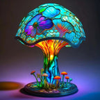 Magic Illusion Mushroom Lamp Decoration Decoration Decoration Home USB Connection Light Bulb Design Mushroom Dark Decoration eprolo