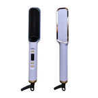 Straight Hair Comb, Lcd, Household Negative Ion Lazy Person Curling Stick, Dual Purpose Hair Salon, Electric Hair Straightener eprolo