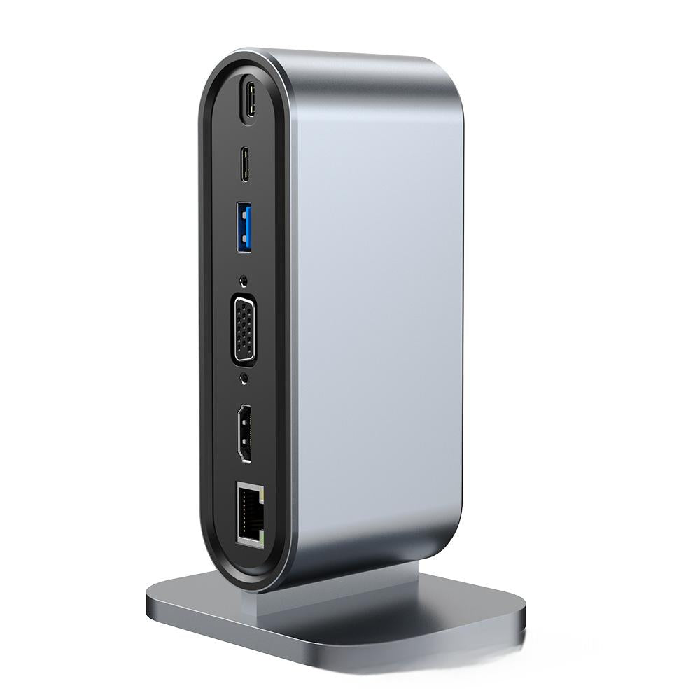 12 in one docking station Typec vertical multi interface suitable for Apple, Huawei, Mac docking stations eprolo
