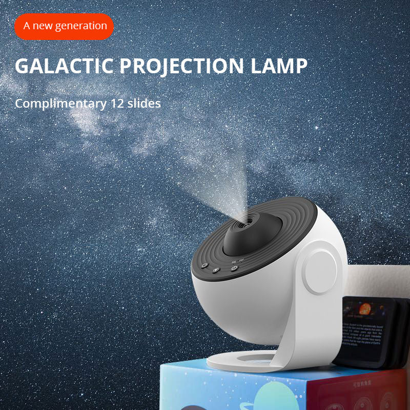 HD Focusing Projection Light Starry Sky Galaxy Projection Light HD Full Sky Star Creative Gift Bedroom Atmosphere Light eprolo