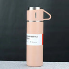 A cup of three-lid thermos cup portable fashion gift box set stainless steel cup eprolo