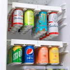 Refrigerator hanging shelf creative new space saving pop-top can storage beverage coke beer storage rack eprolo