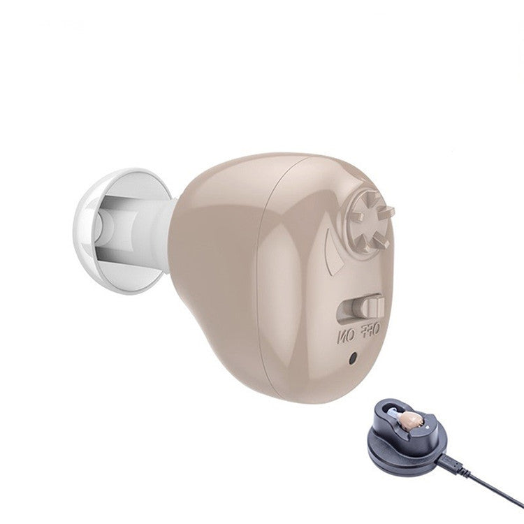 1pcs Sound Amplifier G-12 Hearing Aid Headphone Charging In-Ear USB Cradle Charging Hearing Aid