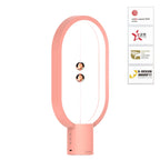 Hot Dropship USB Rechargeable Hengpro Balance LED Table Lamp Ellipse Magnetic Mid-air Switch Eye-Care Night Light Touch Control eprolo