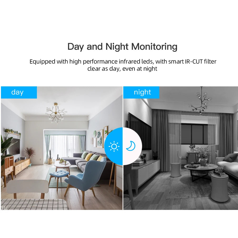 1080P Wireless Mini WiFi Camera Home Security Camera IP CCTV Surveillance IR Night Vision Motion Detect Baby Monitor P2P eprolo