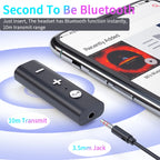Bluetooth 5.0 Receiver For 3.5mm Jack Earphone Wireless Adapter Bluetooth Aux Audio Music Transmitter