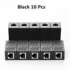 Ugreen RJ45 Connector Cat7/6/5e Ethernet Adapter 8P8C Network Extender Extension Cable for Ethernet Cable Female to Female