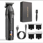 Hair Clipper Electric Hair Trimmer for Men Wireless Barber Trimmer Electric Shaver Professional Men's Hair Cutting Machine BladeNest
