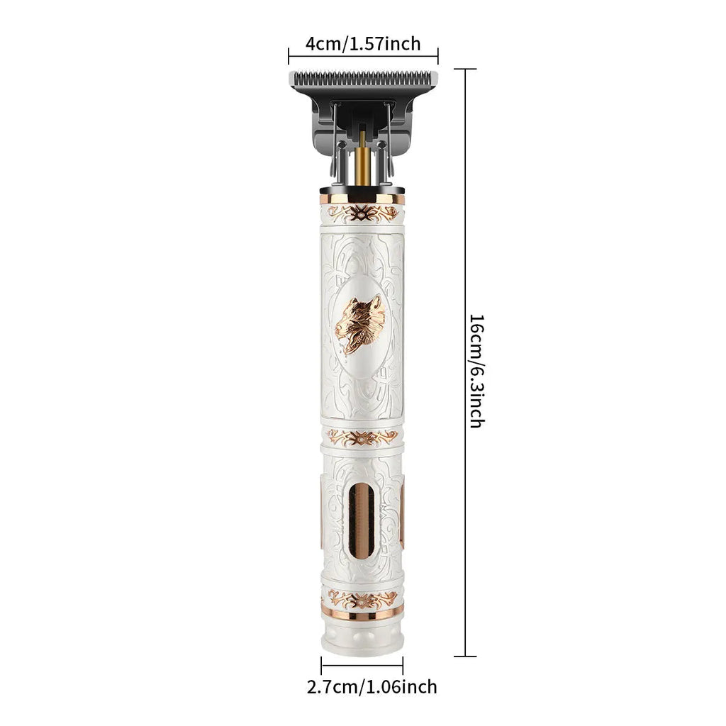 T9 Electric Hair Cutting Machine Hair Clipper Professional Men Shaver Rechargeable Barber Trimmer for Men Dragon Buddha BladeNest