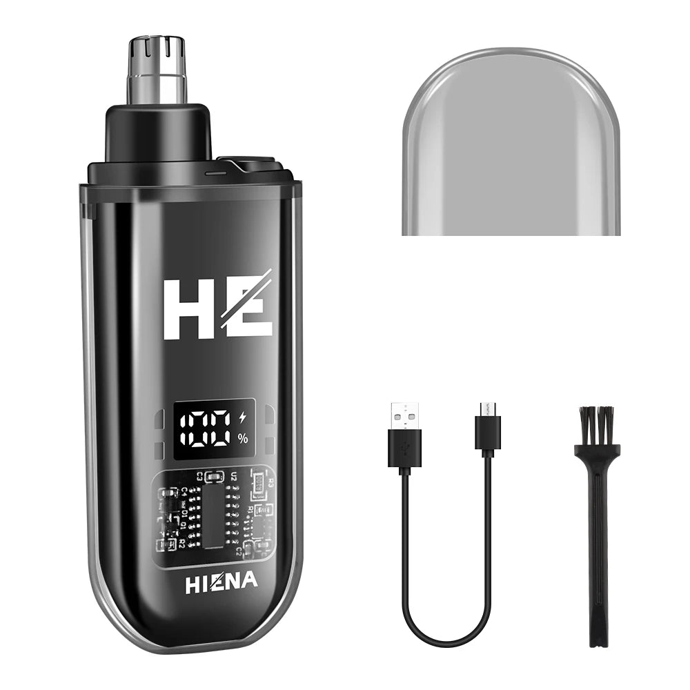 hiena Finish Machine Electric Professional Electric Hair Clippers Beard Clipper Rechargeable Men's Shaver Hair Trimmer Kit BladeNest