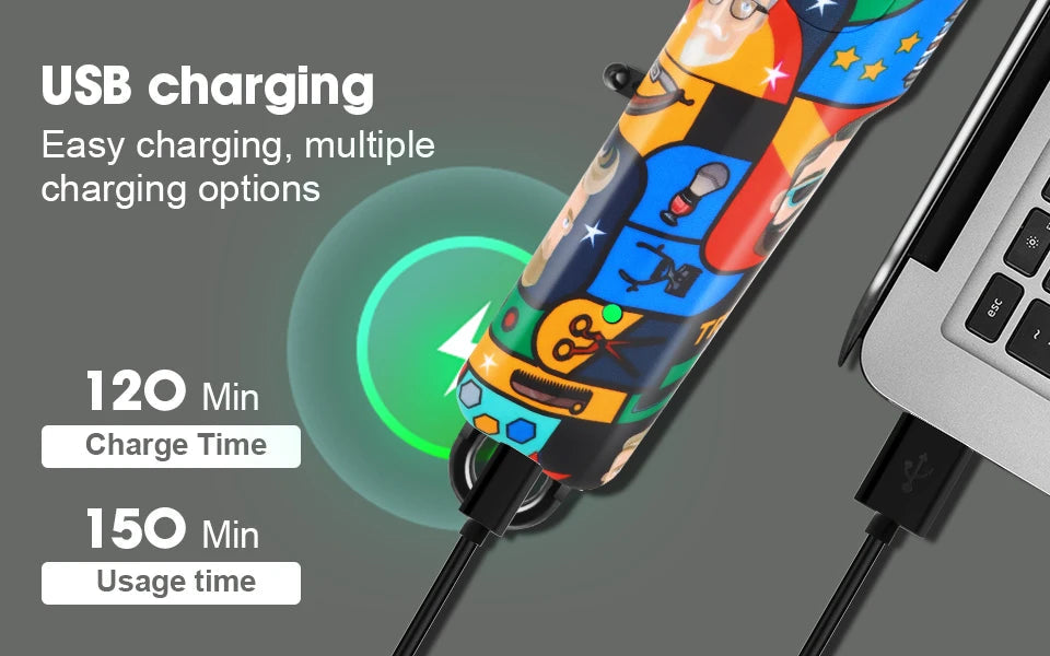 HIENA hair cutting machine Doodle style electric hair clipper professional hair clipper for men gift family beauty kit BladeNest