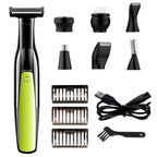 7 in 1 Shaver Men's Multifunctional Rechargeable Earbrow Nose Hair Trimmer Bikini Line Sensitive Shaver Hair Shaving Trimmer BladeNest