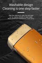 HIENA shaving machine men Electric shaver Hair clipper Rechargeable Metal Housing Pro Electric Shaver For Men Electric home BladeNest