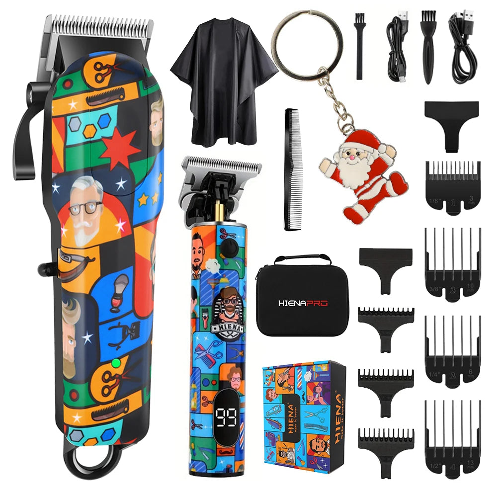 HIENA Trimmer Hair cutting machine Hair Clipper Magnetic Levitation Motor Hair Clipper Charging Base Men's Hair Clipper BladeNest