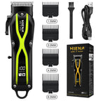 hiena Electric Hair Clipper UBS Rechargeable Cordless Beard Trimmer Men Powerful Electric Hair Clipper Trimming Tool BladeNest