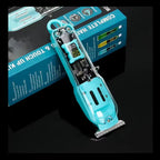 Transparent Body Electric Hair Clipper Professional Trimmer USB Rechargeable Hair Cutting Machine For Men Holiday Gift For Him BladeNest