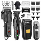 hiena Finish Machine Electric Professional Electric Hair Clippers Beard Clipper Rechargeable Men's Shaver Hair Trimmer Kit BladeNest