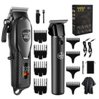hiena Hair Clipper Kit for Men Electric Shaver Hair Trimmer Professional Cutting Machine Hair Trimmer with LCD Digital Display BladeNest