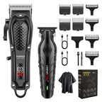 hiena Finish Machine Electric Professional Electric Hair Clippers Beard Clipper Rechargeable Men's Shaver Hair Trimmer Kit BladeNest
