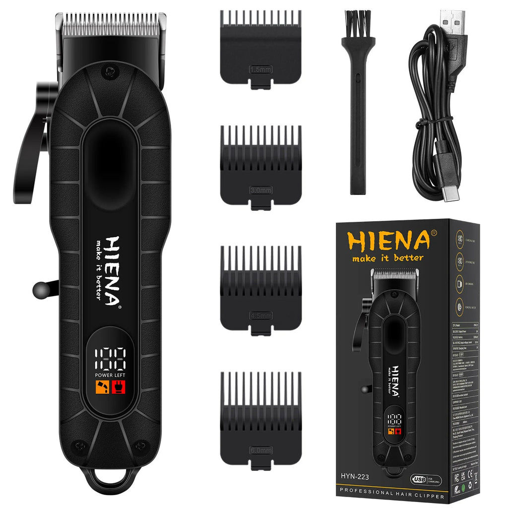 HIENA hair clipper Shaver Professional electric scissors push Barber shop hair trimmers Hair cutting machine trimmer for men BladeNest