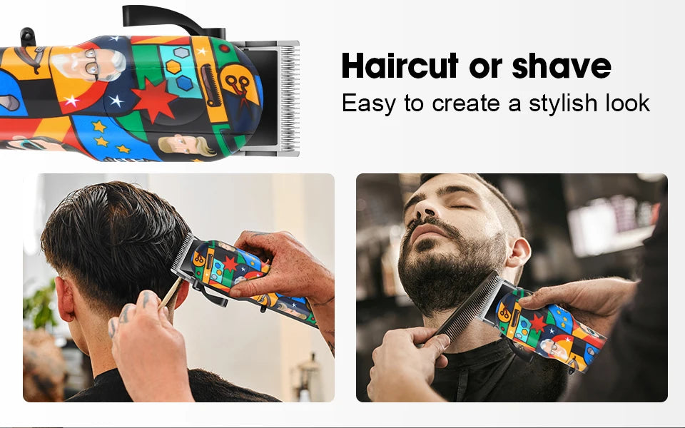 HIENA hair cutting machine Doodle style electric hair clipper professional hair clipper for men gift family beauty kit BladeNest