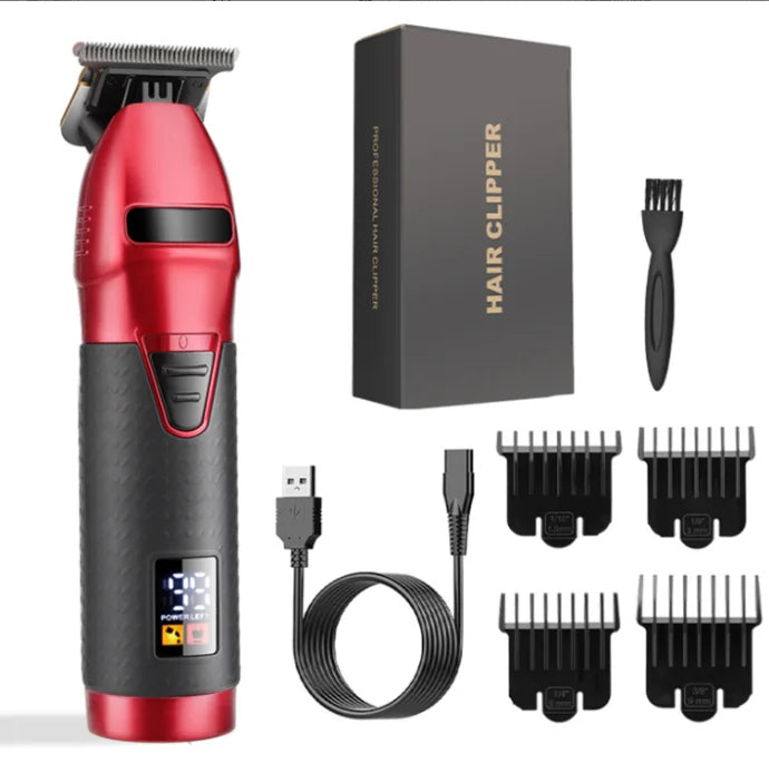 Hair Clipper Electric Hair Trimmer for Men Wireless Barber Trimmer Electric Shaver Professional Men's Hair Cutting Machine BladeNest