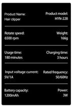 HIENA hair clipper Shaver Professional electric scissors push Barber shop hair trimmers Hair cutting machine trimmer for men BladeNest