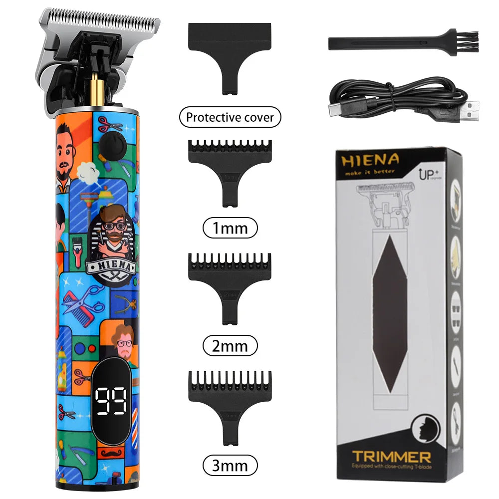 HIENA hair cutting machine Doodle style electric hair clipper professional hair clipper for men gift family beauty kit BladeNest