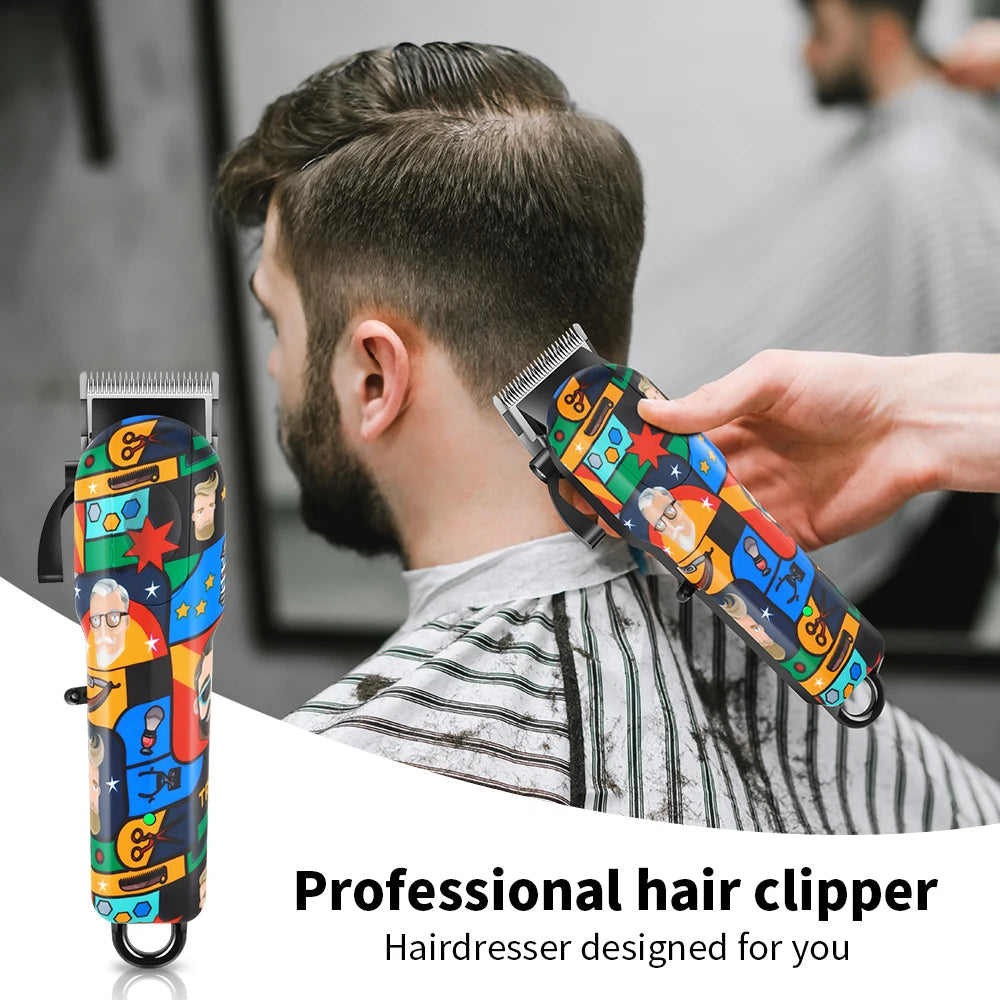 HIENA hair cutting machine Doodle style electric hair clipper professional hair clipper for men gift family beauty kit BladeNest