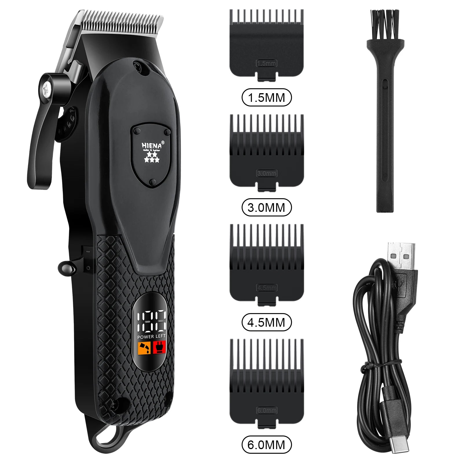 HIENA hair clipper Shaver Professional electric scissors push Barber shop hair trimmers Hair cutting machine trimmer for men BladeNest
