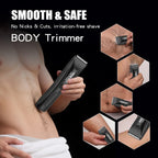 Electric Groin Hair Trimmer Pubic Hair Trimmer Body Grooming Clipper for Woman and men Bikini Epilator Rechargeable Shaver Razor BladeNest