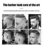 hiena Electric Hair Clipper UBS Rechargeable Cordless Beard Trimmer Men Powerful Electric Hair Clipper Trimming Tool BladeNest