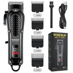 hiena Finish Machine Electric Professional Electric Hair Clippers Beard Clipper Rechargeable Men's Shaver Hair Trimmer Kit BladeNest