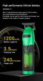 Hair Clipper Electric Hair Trimmer for Men Wireless Barber Trimmer Electric Shaver Professional Men's Hair Cutting Machine BladeNest